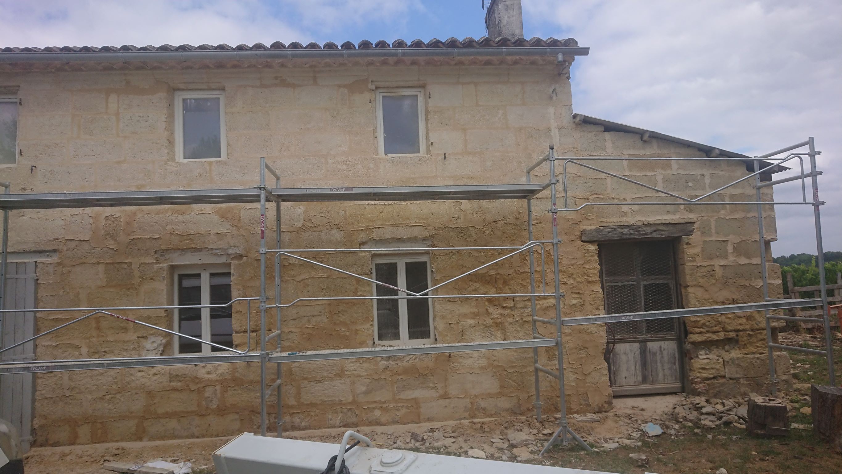 Restauration de la façade