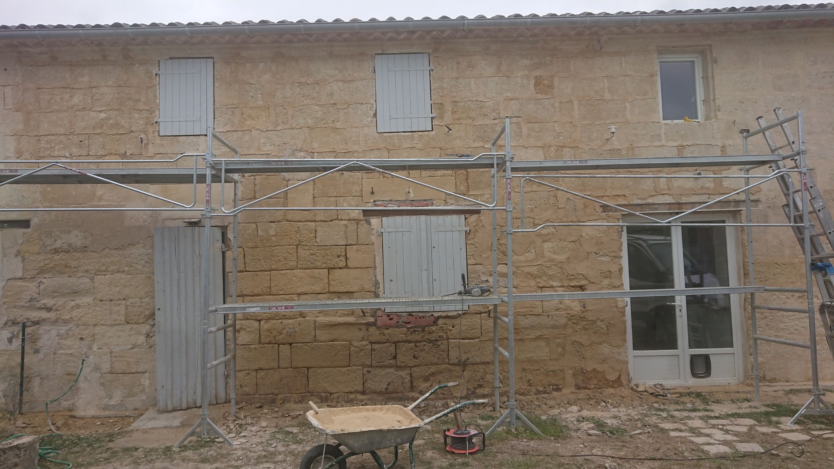 Restauration de la façade