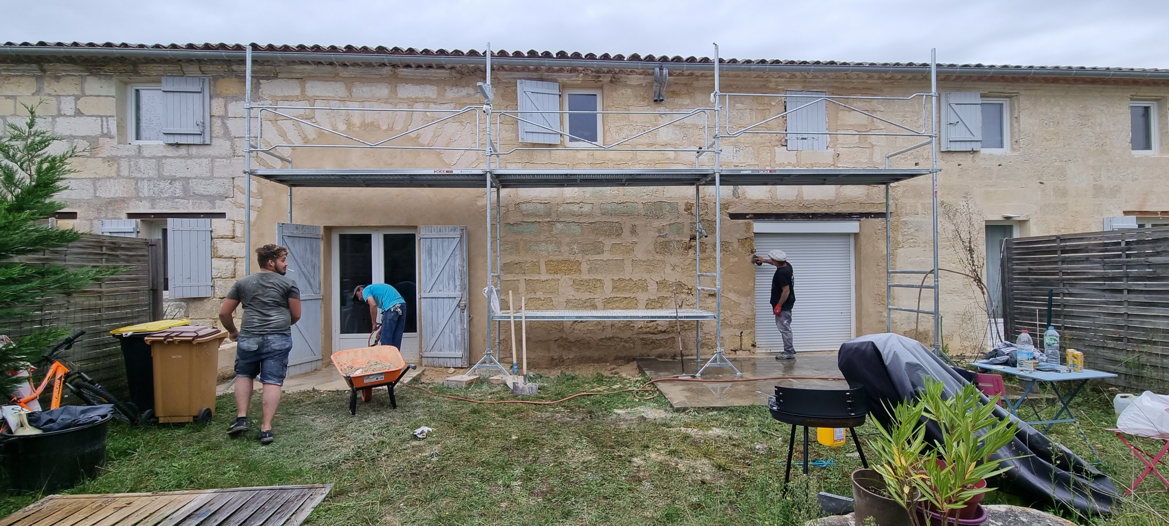 Restauration de la façade