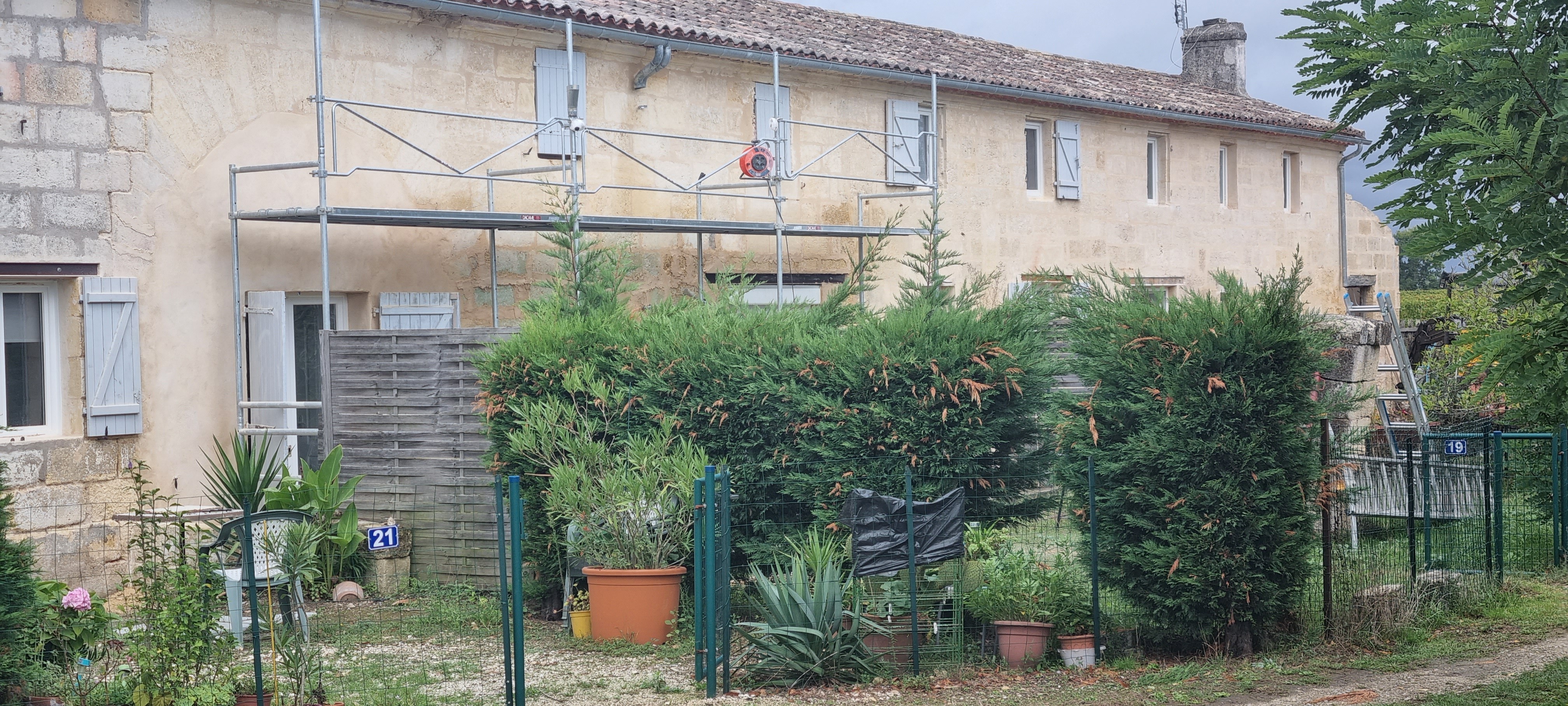 Restauration de la façade