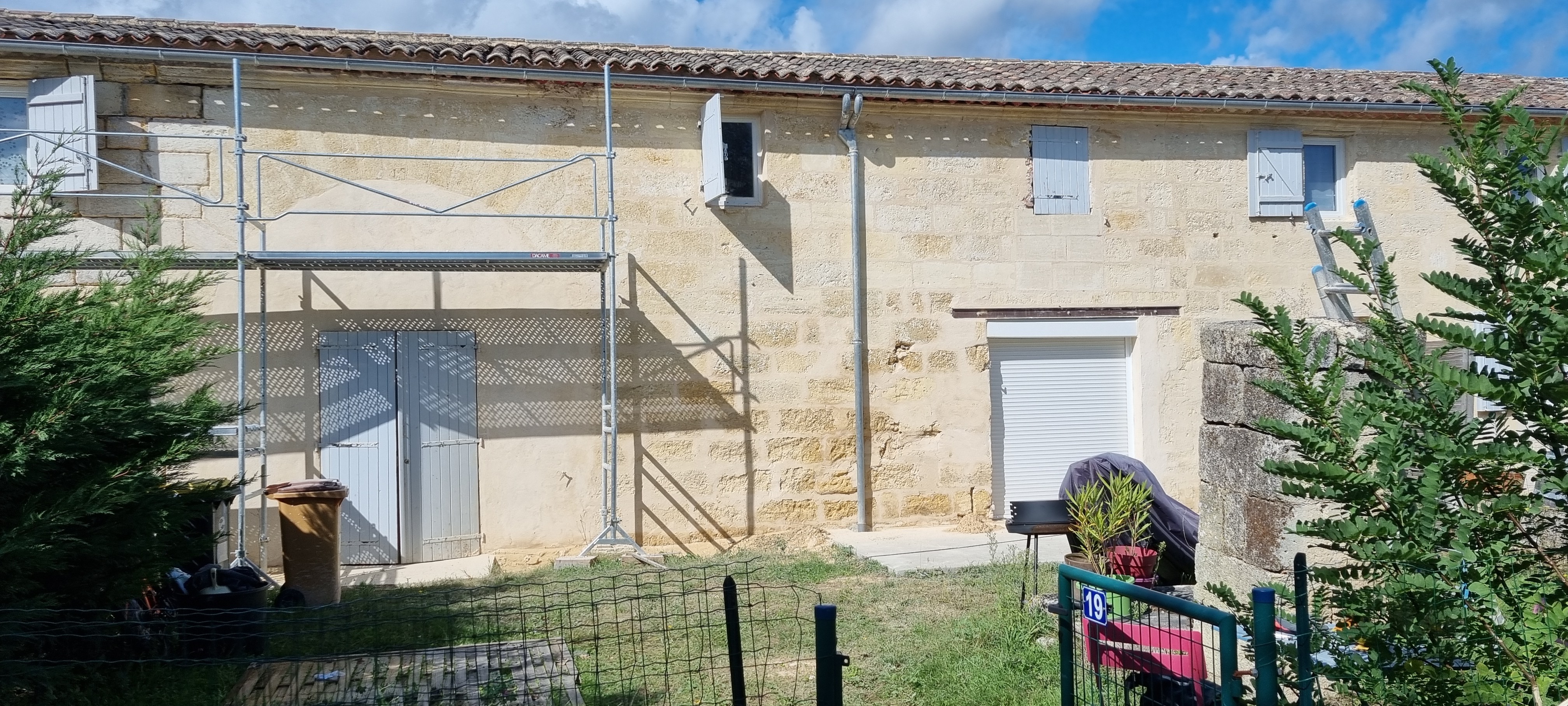 Restauration de la façade