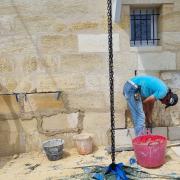 Changement de 8 pierres de placages