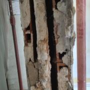 Ouverture mur de refend (poteau et linteau béton)