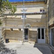 Façade et mur interieur