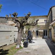 Façade et mur interieur