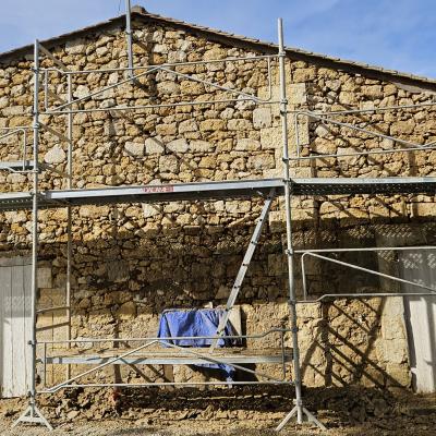 Rénovation façade St Emilion
