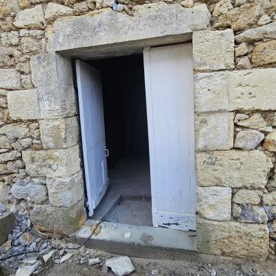 Rénovation façade St Emilion