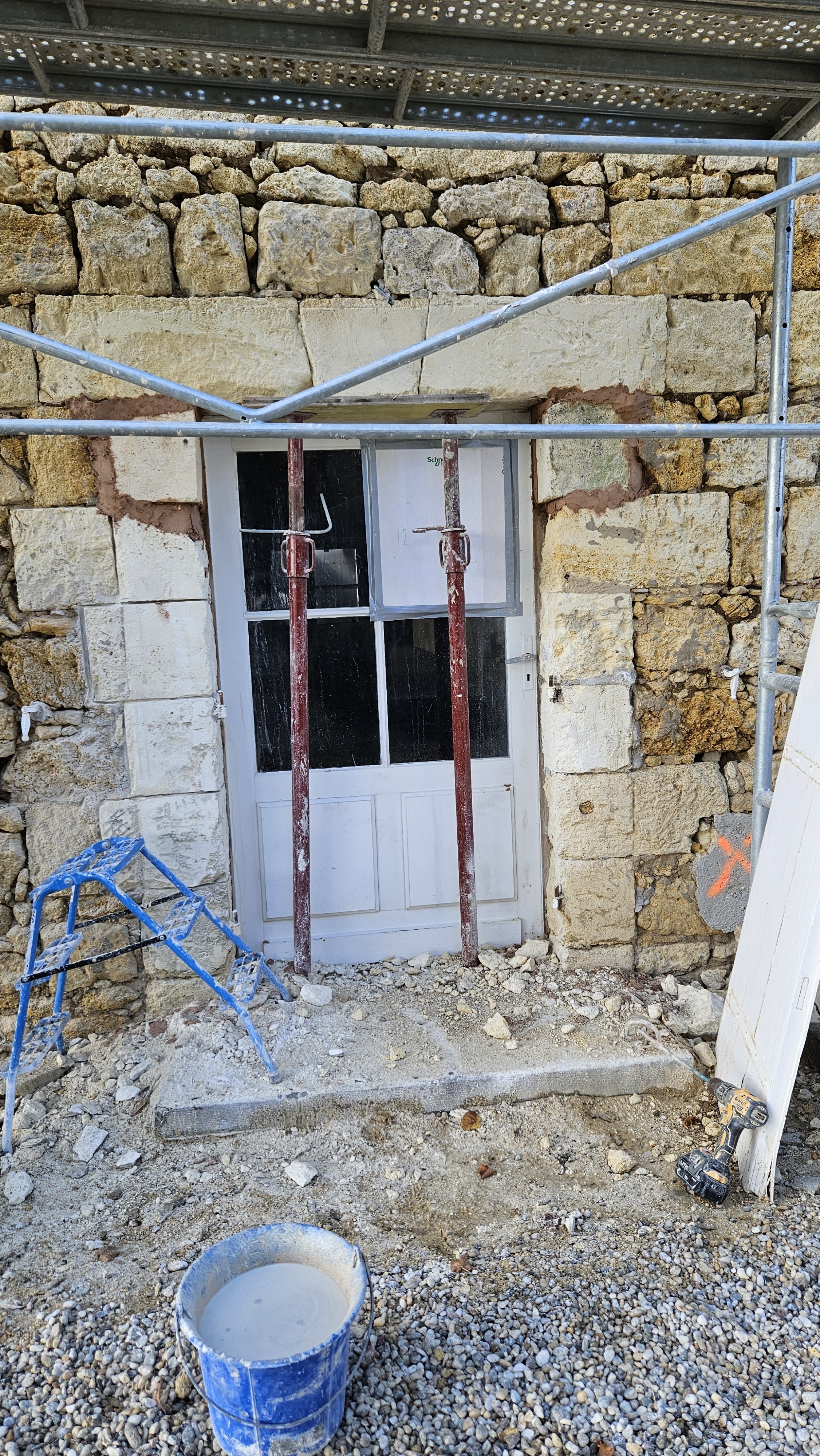 Rénovation façade St Emilion