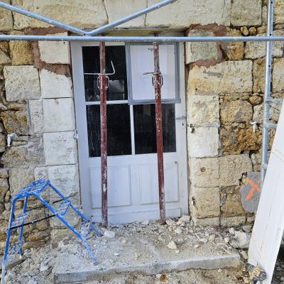 Rénovation façade St Emilion