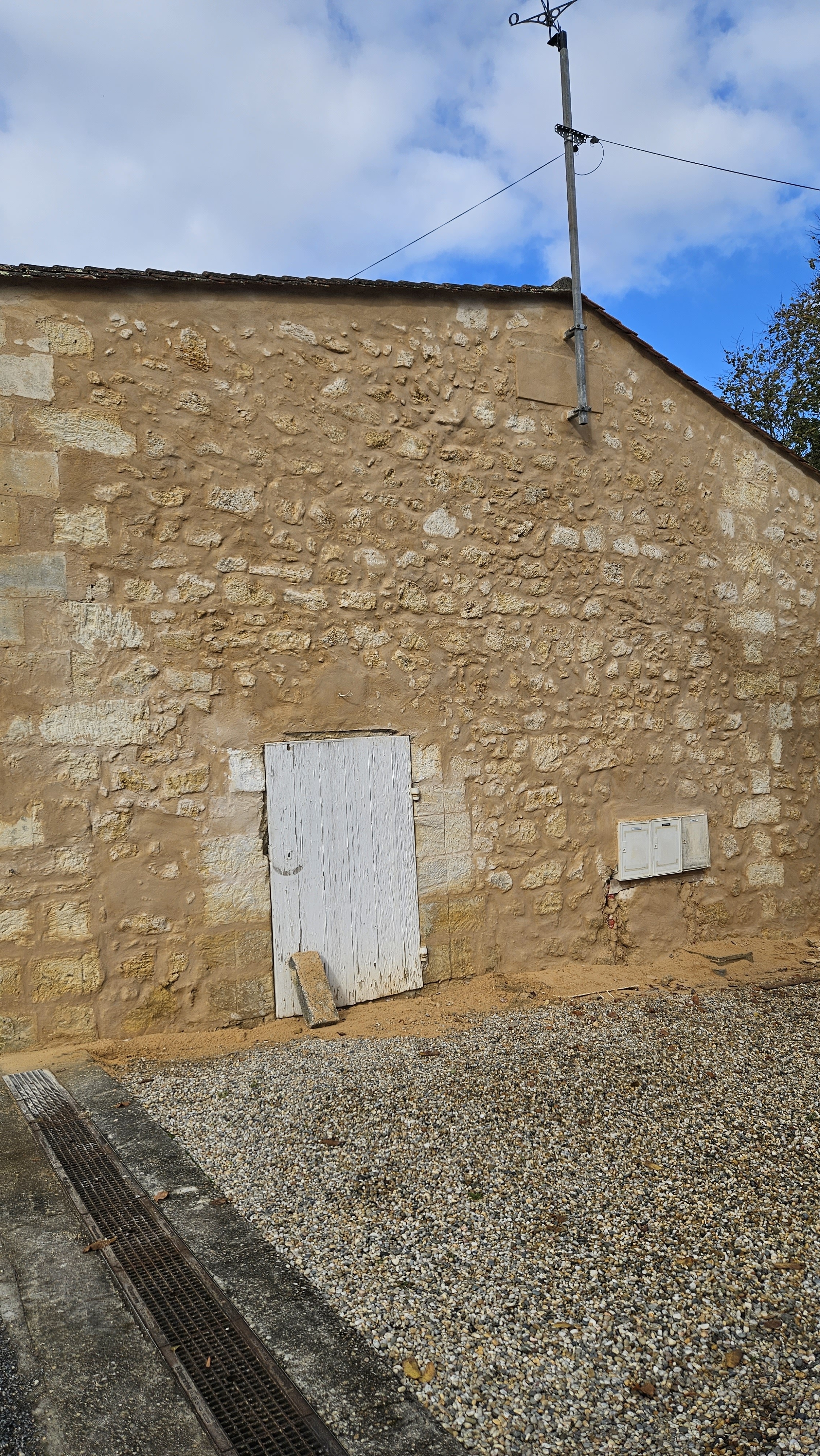 Rénovation façade St Emilion