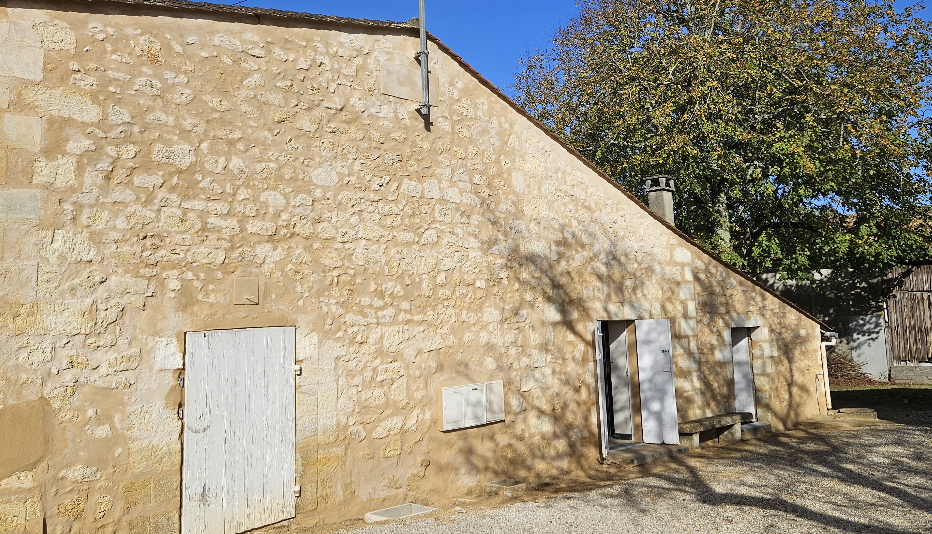Rénovation façade St Emilion