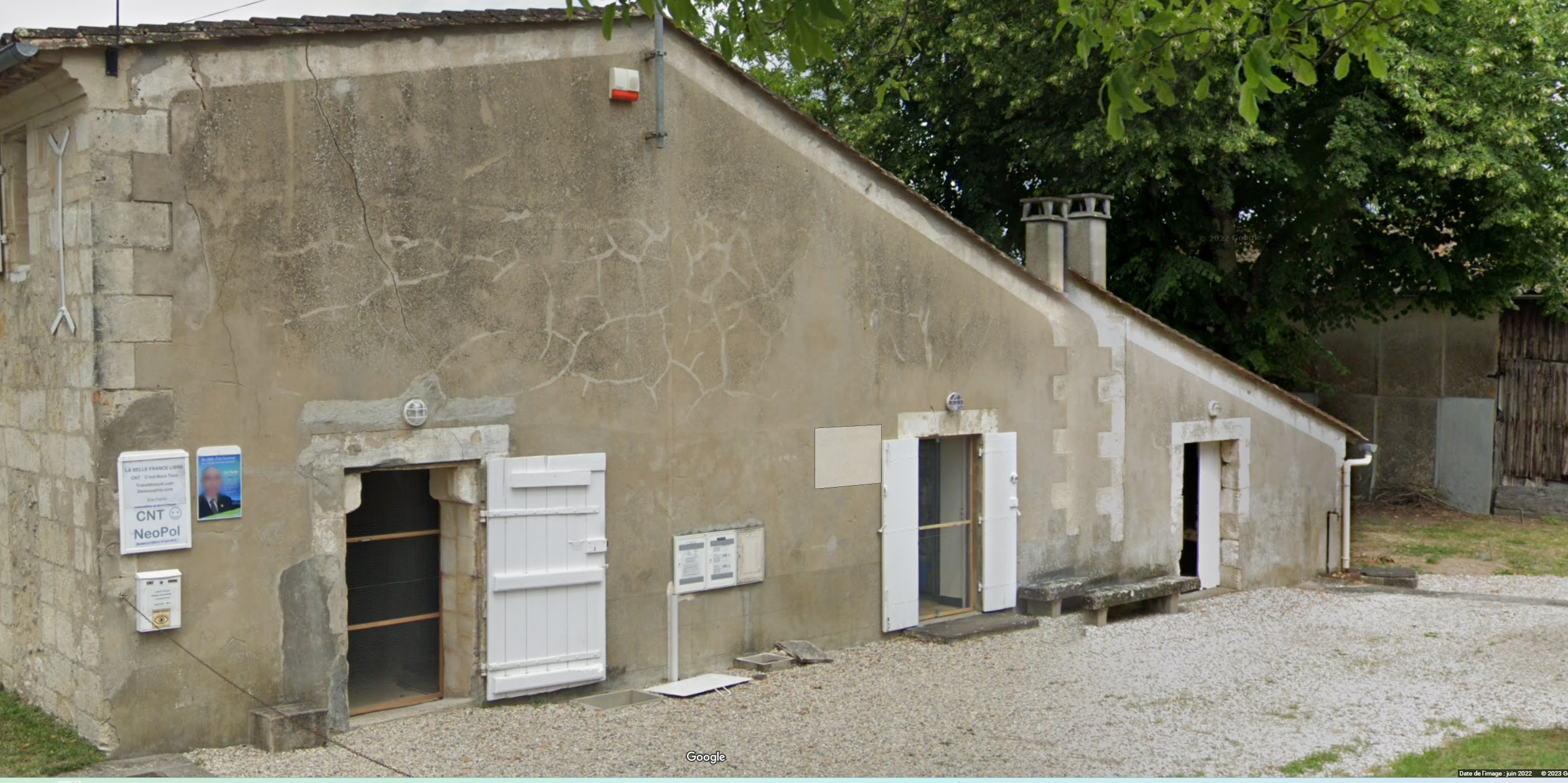 Rénovation façade St Emilion